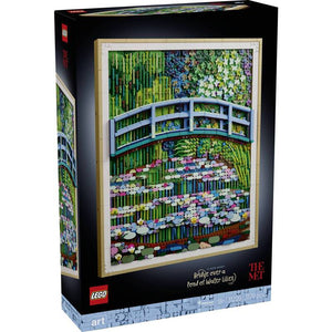 B-Ware LEGO ART Claude Monet Brücke über einen Seerosenteich 31220 Kunstwerk 3179 Teile