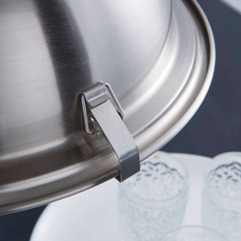 Lindby Pendelleuchte Letty Hängelampe Deckenlampe Leuchte E27 Industriell nickel - 4251096524628