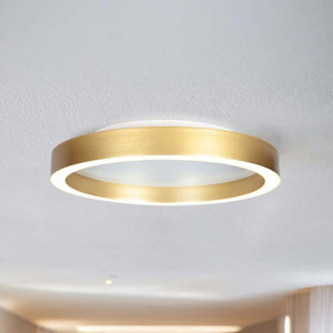 B-Ware Steinhauer Deckenlampe Ringlux LED Lampe Leuchte dimmbar gold Ø40cm 2700K