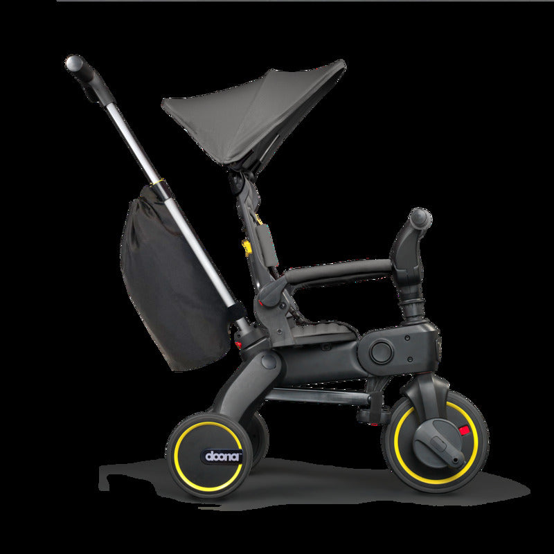 doona Dreirad Kinderfahrzeug Buggy Liki Trike S3 Grey Hound grau faltbar 5-in-1 - 2000574652610