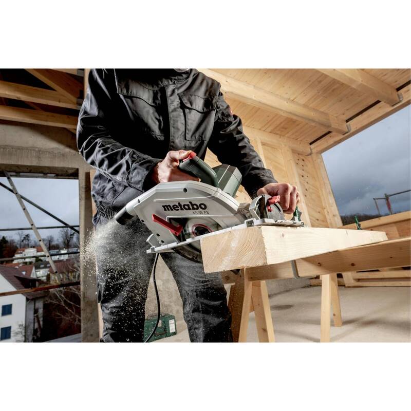 Metabo Handkreissäge Set Führungsschiene Sägeblatt 235mm Schnitttiefe 85mm - 4061792200470