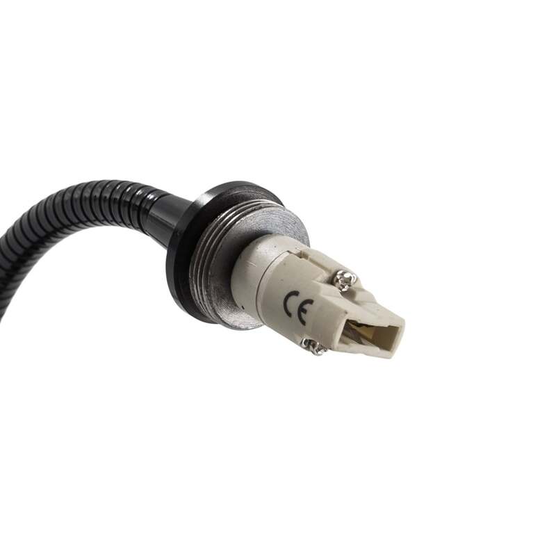 Argon Wandlampe Leselampe Ojos schwarz verstellbar Stahl 33 cm G9 LED Schalter - 5902553237696