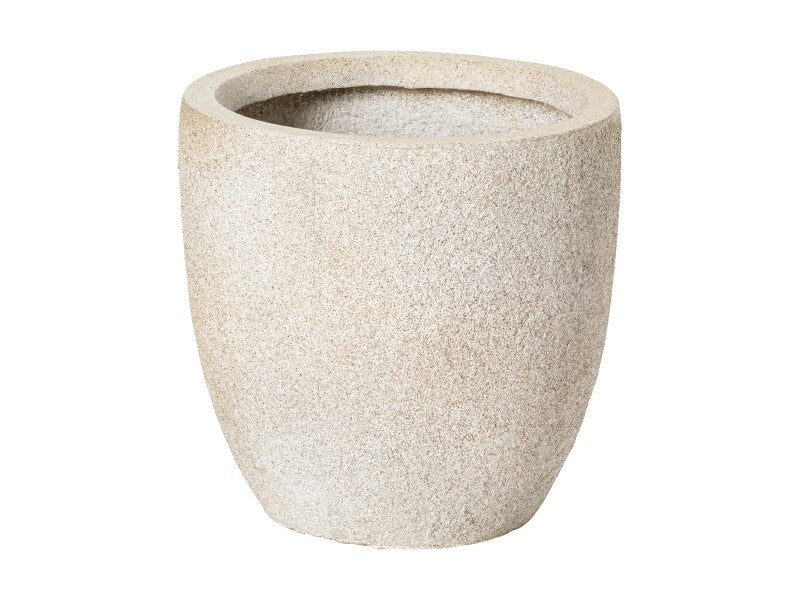 Pflanztopf Beige 45,5cm x 45,5cm x 45cm Pflanzgefäß für Innen und Außenbereich - 4007876544559