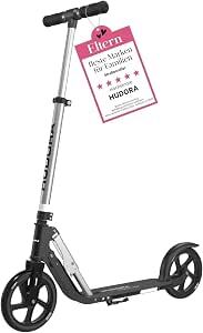 HUDORA BigWheel 205 City Scooter Aluminium höhenverstellbar faltbar schwarz - 4005998145500