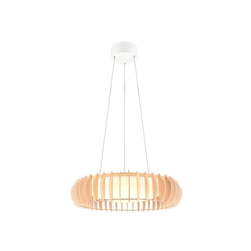 Monte Pendelleuchte Hängelampe LED Lampe Holz hell CCT weiß Esszimmer Licht668 - 4017807600100