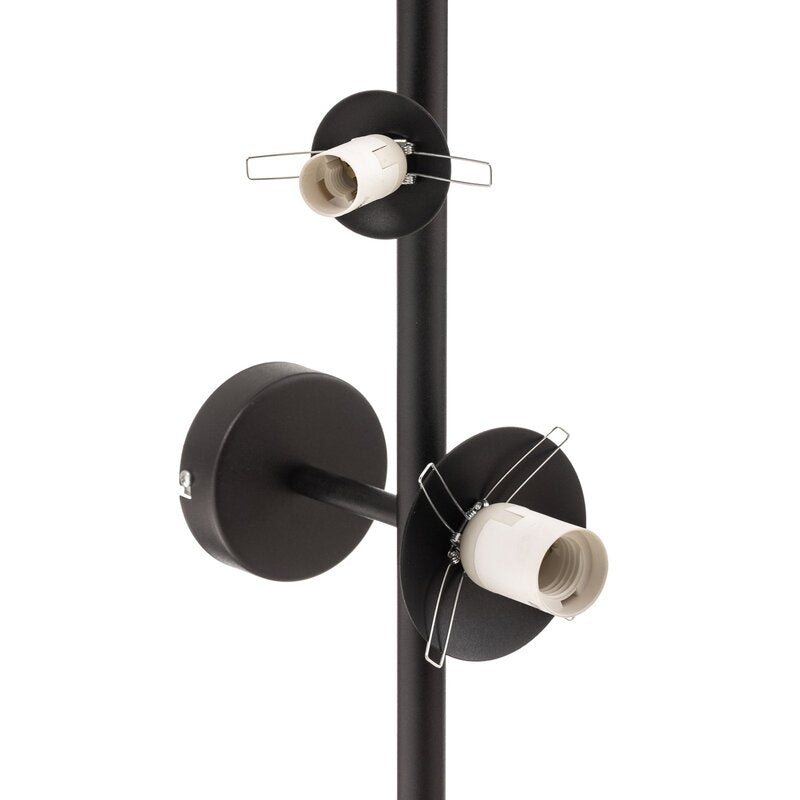Euluna Wandleuchte Dione Wandlampe Lampe Leuchte Wohnzimmer 3 flammig schwarz - 5904798654375