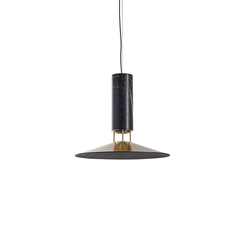 Carpyen Hängelampe Rebound Pendelleuchte Deckenleuchte Lampe Marmor schwarz - 8435579830901