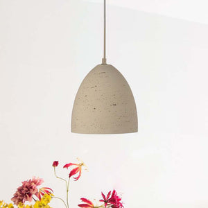 B-Ware Schöner Wohnen Hängeleuchte Pendelleuchte Traventa beige Beton E27 LED Ø 21 cm