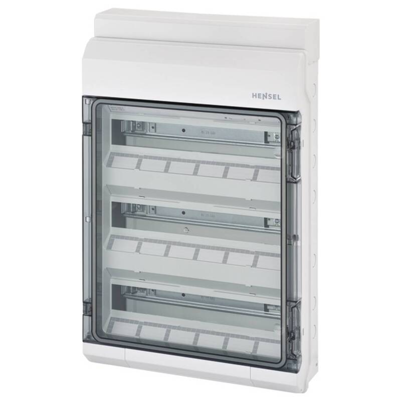 Hensel Aufputzverteiler Kleinverteiler Sicherungskasten Verteilerkasten 54TE - 4012591622307