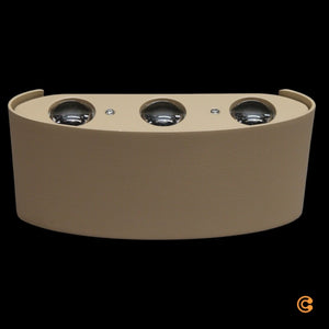 B-Ware Paul Neuhaus Außenwandleuchte Wandlampe LED Lampe Carlo 17 cm sand Aluminium