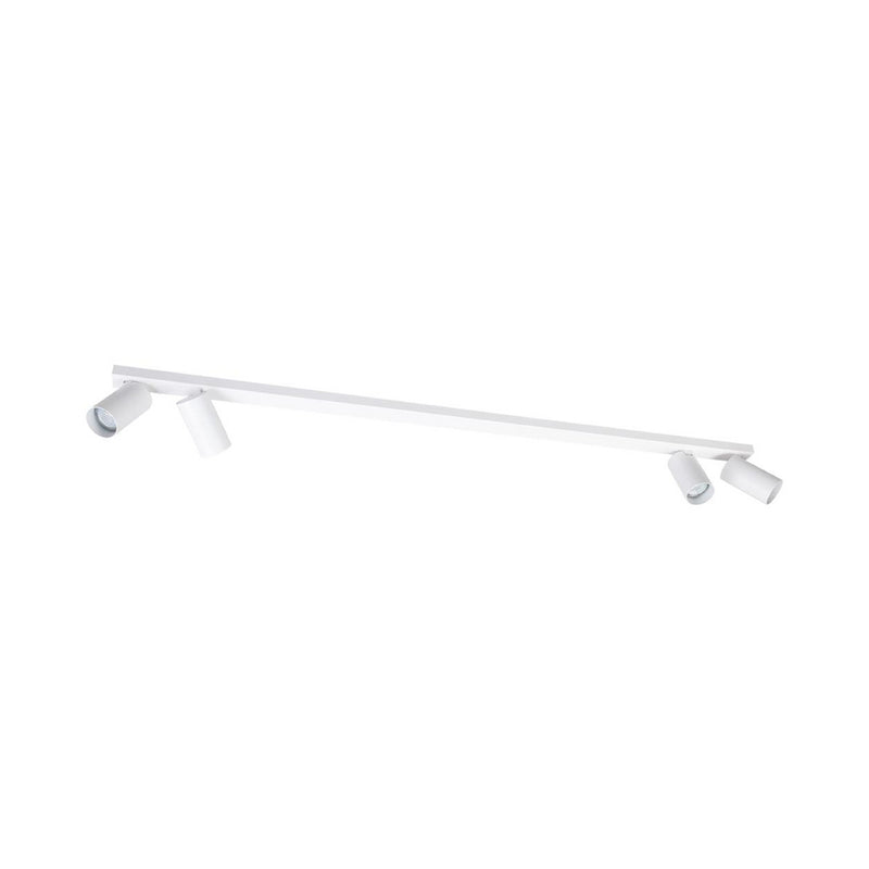 Milagro Hero Deckenspot Deckenstrahler Spotlampe weiß 4-flg 120 cm Metall GU10 - 5902693714828