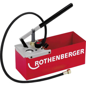 B-Ware Rothenberger TP25 Prüfpumpe 0-25 bar Doppelventilsystem Twin Valve pro Hub 16ml