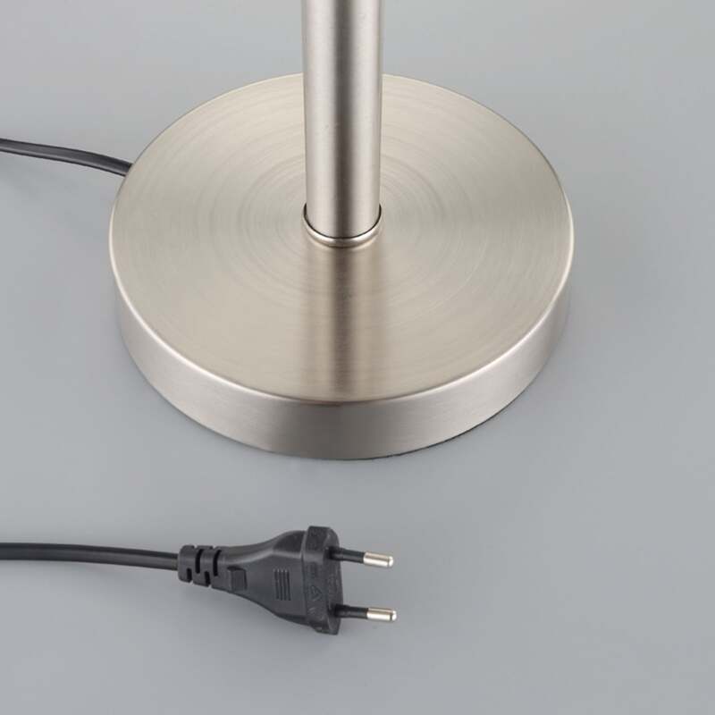 Lindby Tischleuchte Jolie LED Lampe Tischlampe Touchfunktion nickel 39cm Höhe - 4251096516821