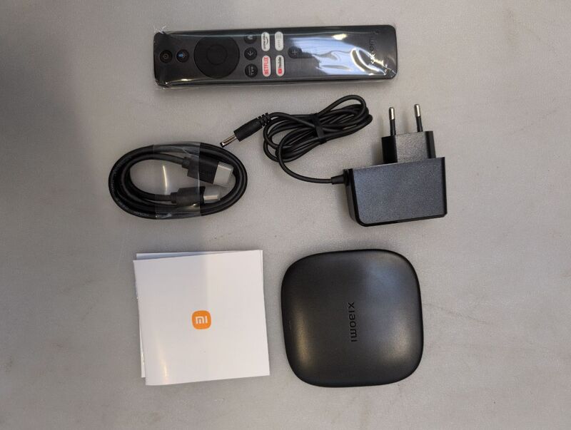 Xiaomi TV Box S Streaming Box 4K HDR Bluetooth 5.2 32GB WLAN 2.4GHz HDMI schwarz - 6941948704916