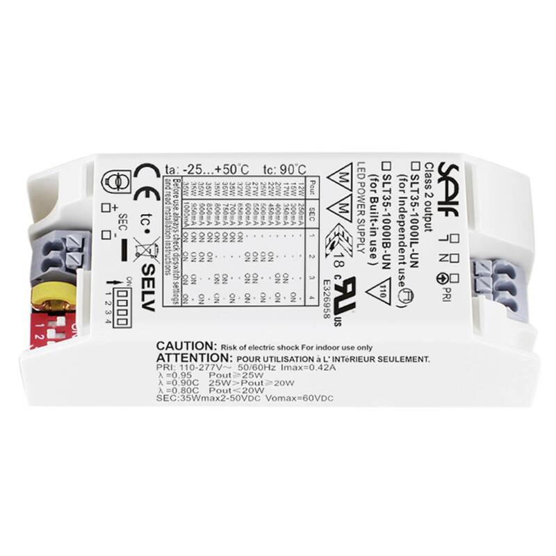 Self Electronics LED-Treiber Netzteil LED Stromversorgung Konstantstrom Grau - 4021087072038