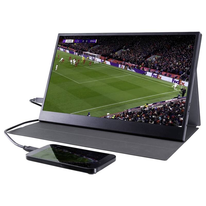 Denver Monitor Bildschirm LED-Display 39,6cm 15,6 Zoll PMO-15604 Full-HD - 5706751085864