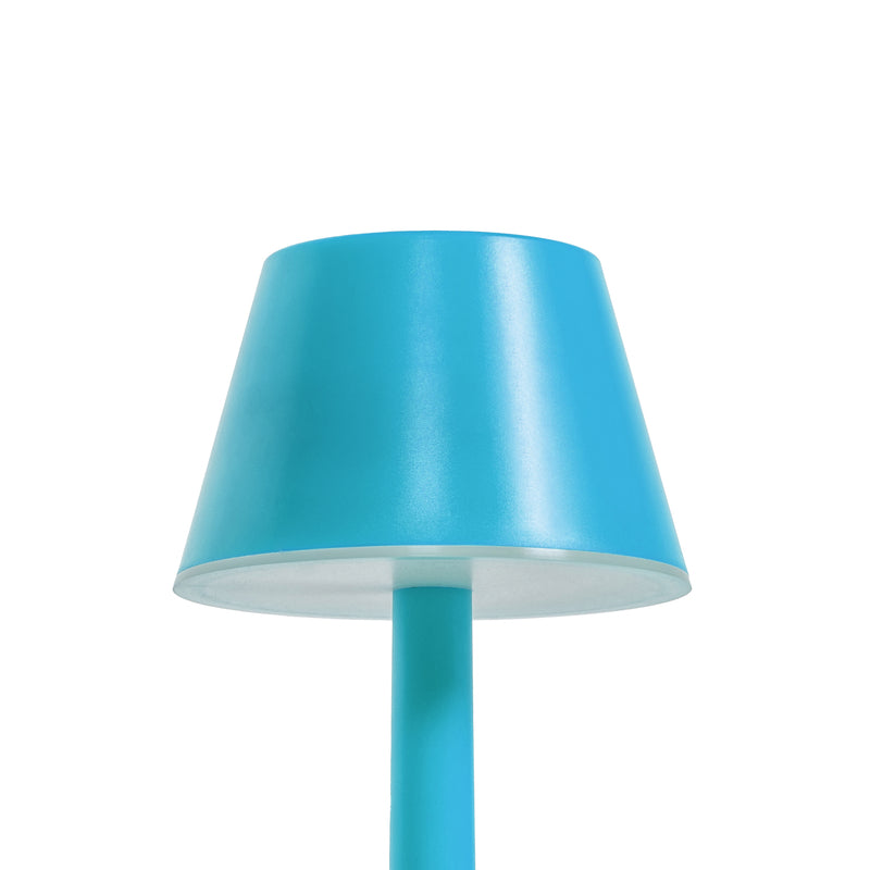 Lindby Akkuleuchte Gaja LED dimmbar USB RGBW Gartenlampe blau IP44 24cm - 4251911776652