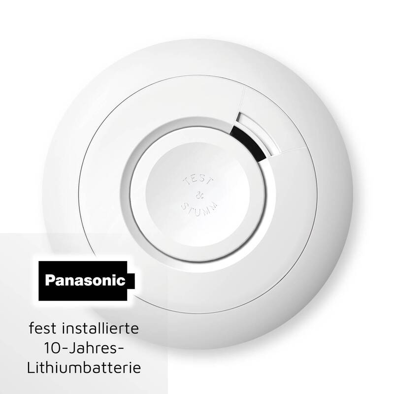 Ei Electronics Rauchwarnmelder batteriebetrieben Funk umrüstbar 115mm Ø 85dB - 5099383010657