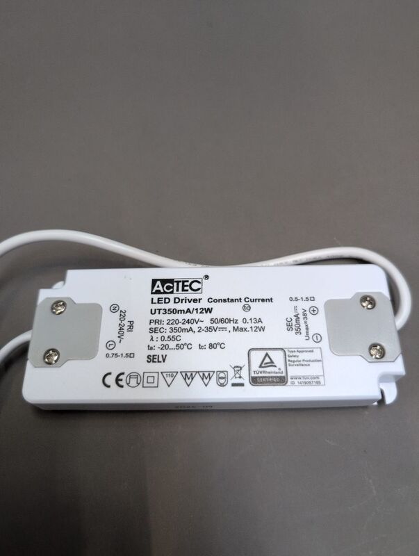 Deko Light LED-Treiber Konstantstrom 0.35 A inkl. 3-fach Verteiler IP20 2480mm - 4042943165060