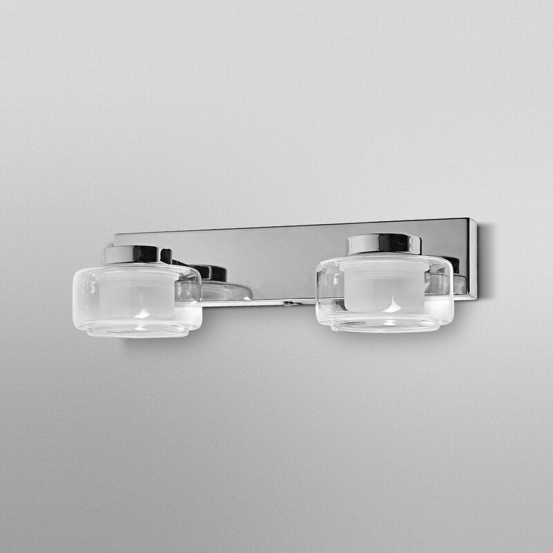 OSRAM Wandleuchte Wandlampe LED ORBIS FLAME chrom Metall Glas IP44 CCT - 4099854447808