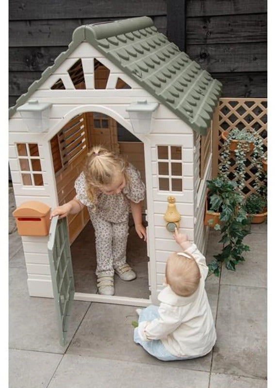 Dolu Deluxe Garden Playhouse - Pink - 8690089025784
