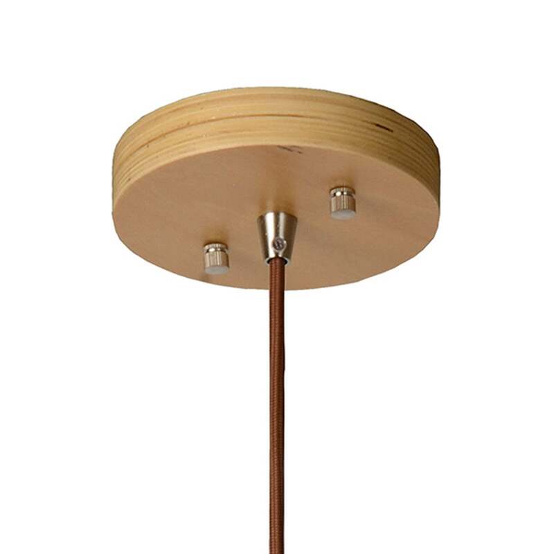 Lucide Hängeleuchte Bodo LED Pendelleuchte Lampe dimmbar Holz hellbraun 55cm - 5411212010766
