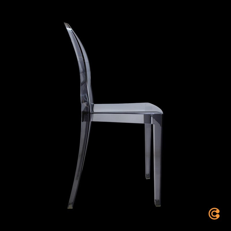 Kartell Victoria Stuhl Designerstuhl Lehnstuhl Küchenstuhl transparent Esszimmer - 8058967309621