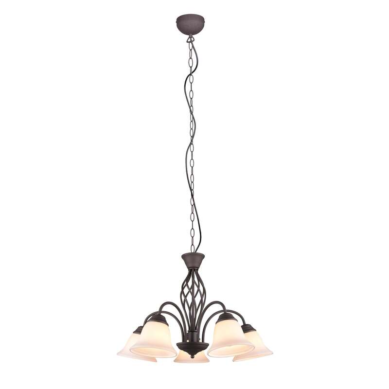 TRIO LIGHTING Rustica Hängeleuchte Hängelampe Leuchte Lampe Pendelleuchte Li316 - 4017807504682