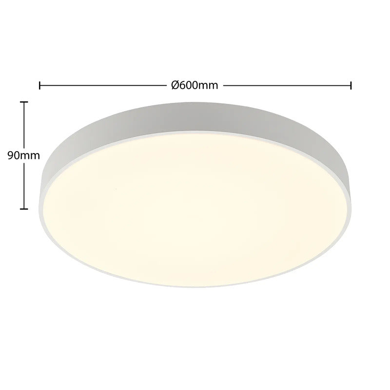 Arcchio Deckenleuchte Deckenlampe LED Lampe weiß Vanida rund Aluminium 60 cm993 - 4251096597714