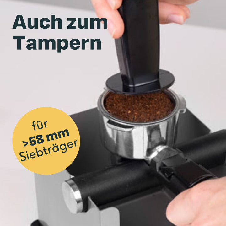 SILBERTHAL Abklopfbehälter Knockbox Abklopfer Kaffeesatz Tamper Edelstahl537 - 4260470464856