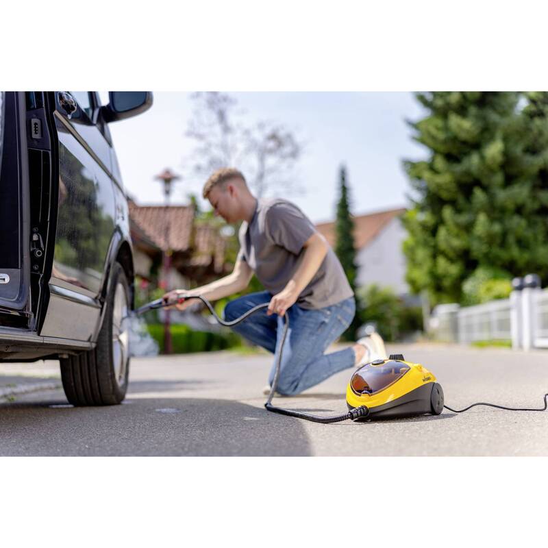 Wagner Power Steamer 915e EU Dampf-Reiniger 1500 W Gelb Schwarz SIEHE TEXT/FOTO - 4004025130236