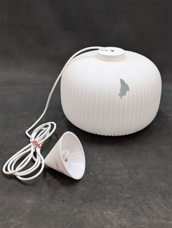 Nordlux Pendelleuchte Hängeleuchte Milford 30 E27 Lampe Leuchte weiß Ø200mm - 5701581407084