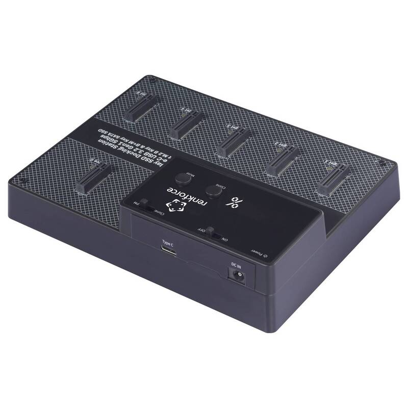RENKFORCE Festplatten-Kopierstation Dockingstation Klonstation 1 auf 5 SATA 94 - 4064161395029