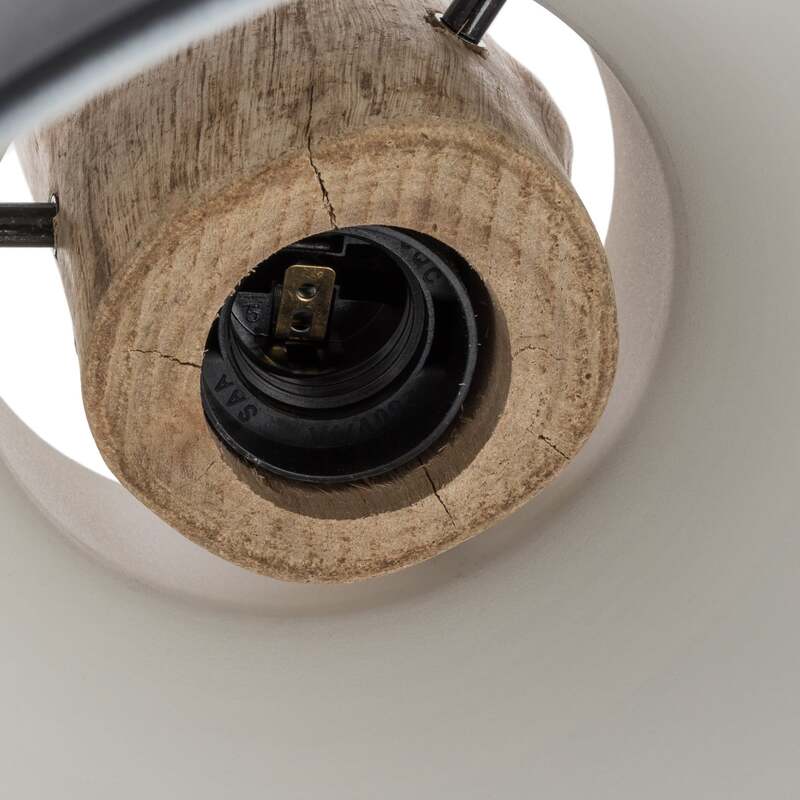 Lindby Hängeleuchte Trebale LED Pendelleuchte Hängelampe 3-flammig schwarz Ø28cm - 4251096584042