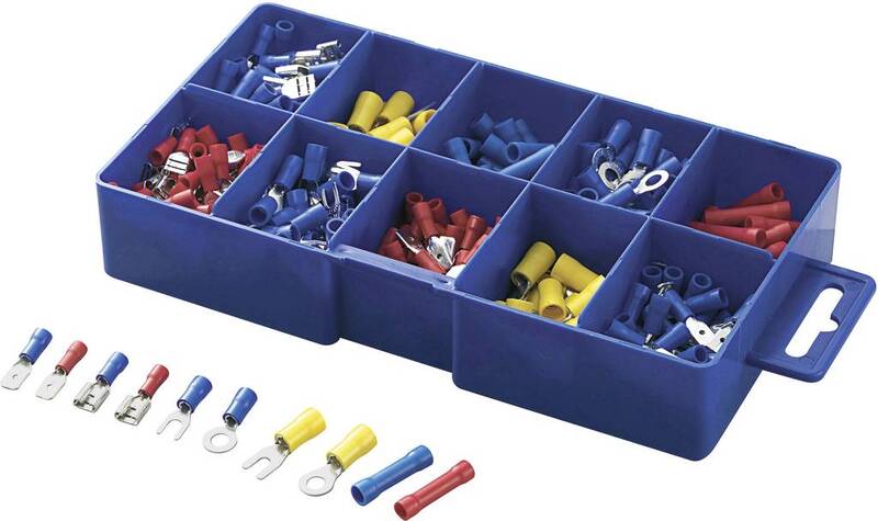 TRU COMPONENTS 732038 Quetschverbinder-Sortiment 450 Stk. 0.50mm² 2.50mm² - 4016139211077