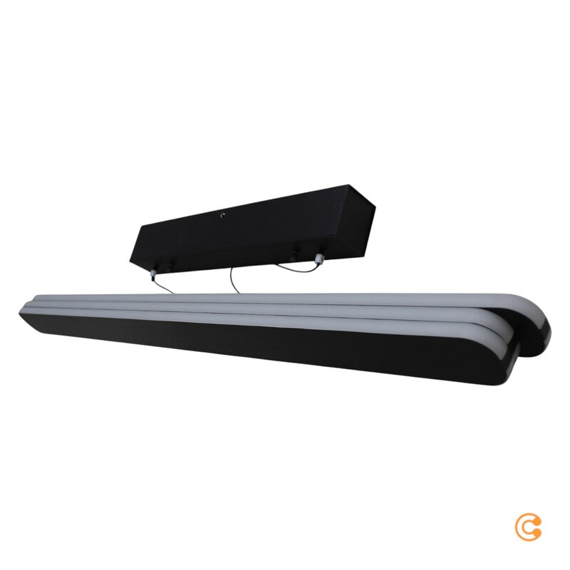 Paul Neuhaus Pendelleuchte Hängelampe LED ADRIANA ROUND schwarz dimmbar Touch - 4012248384282