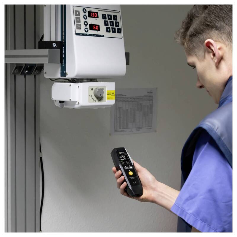 PCE Instruments Geigerzähler PCE-RAM 8 mit akustischem Alarm und USB - 4250348733184