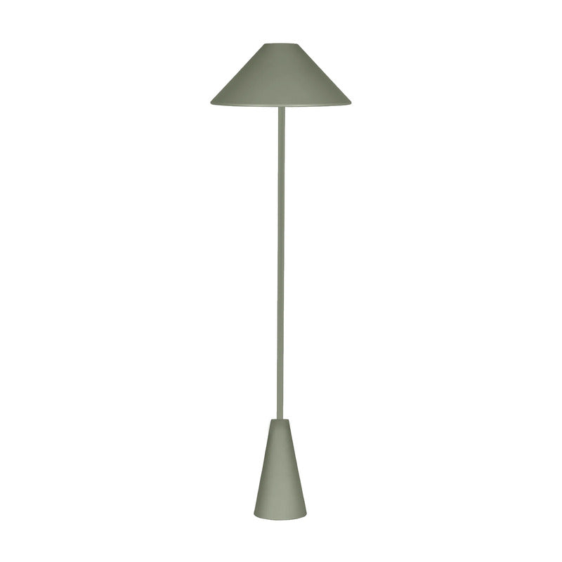 Globen Lighting Stehleuchte Standleuchte Cannes grün Metall 140 cm E27 LED Lampe - 7319434034035