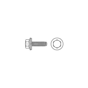 B-Ware Fassadenschraube 500 Stück Edelstahl A2 6,3x25mm blank VG Schrauben Schraube