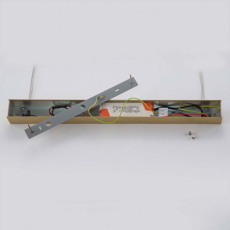 Rothfels LED-Pendelleuchte Pendelleuchte Lampe Leuchte Licht IP20 Tolu messing - 4251096567724