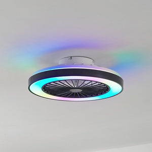 B-Ware Lindby LED-Deckenventilator Teleo schwarz DC leise Tuya Ventilator Deckenla19