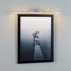 B-Ware LED-Wandleuchte Miroir 60 cm alu 3000K warmweiß IP44 Made in Europe