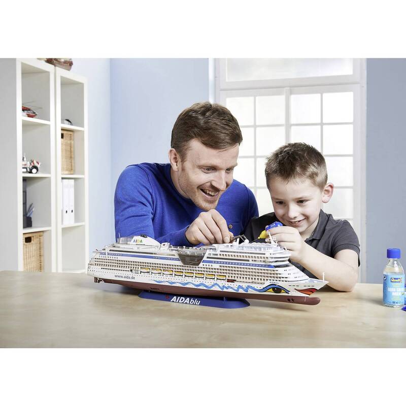 Revell 05230 Aida Schiffsmodell Modellschiff Schiff Bausatz 1:400 Displaystän403 - 4009803052304
