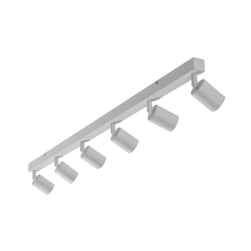 TK Lighting Deckenstrahler Top Strahler Lampe weiß 127 cm 6flg Metall GU10 - 5901780568788