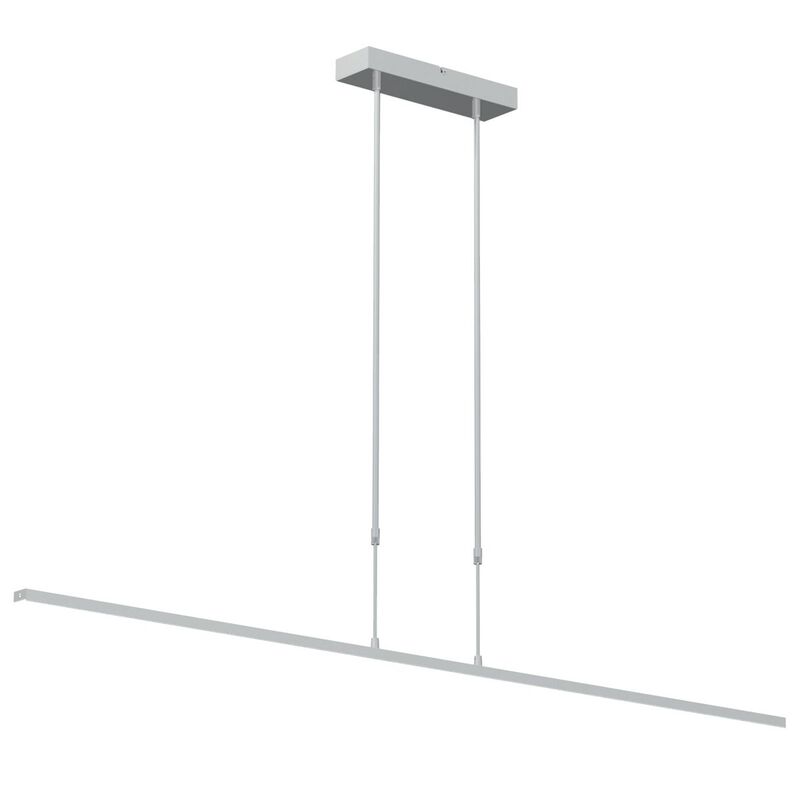 Steinhauer Pendelleuchte Hängelampe Zelena LED Stahl Kunststoff Weiß dimmbar - 8712746122787