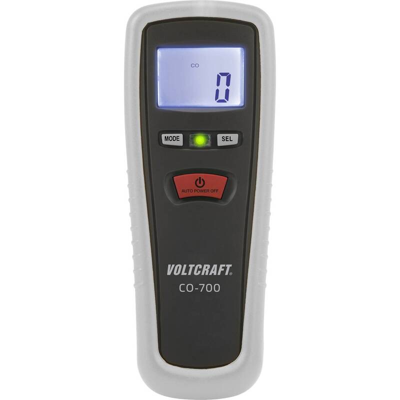 VOLTCRAFT CO-700 Kohlenmonoxid-Messgerät 0 - 1000ppm Messgerät Messer Mess-Gerät - 4053199526383