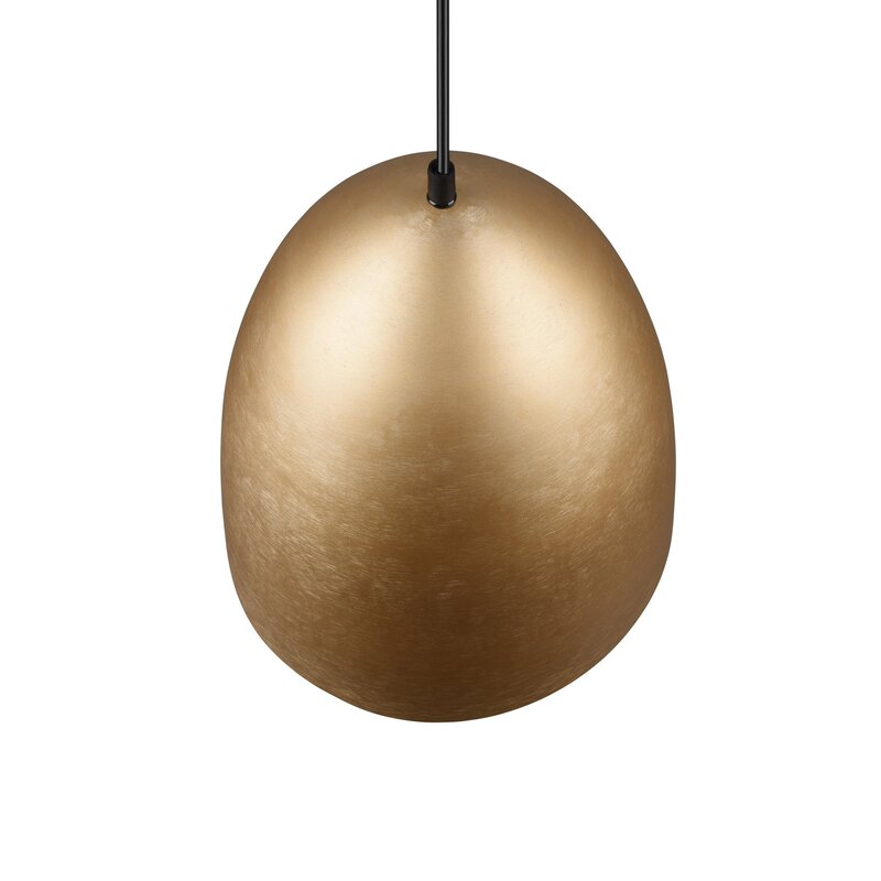 Reality Leuchten Hängeleuchte Tilda Hängelampe Lampe einflammig messing Ø 25 cm - 4017807522280