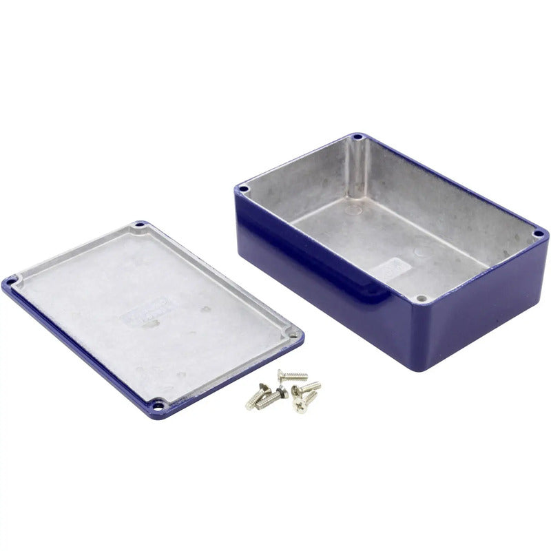 Hammond Electronics Universal-Gehäuse 1590B3CB Aluminium Druckguss Blau IP54 - 0623980810546