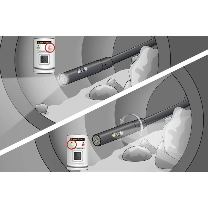 Laserliner Kameraeinheit Kamera DuoView Videoflex G3 G4 Endoskop Sonde LED - 4021563707447