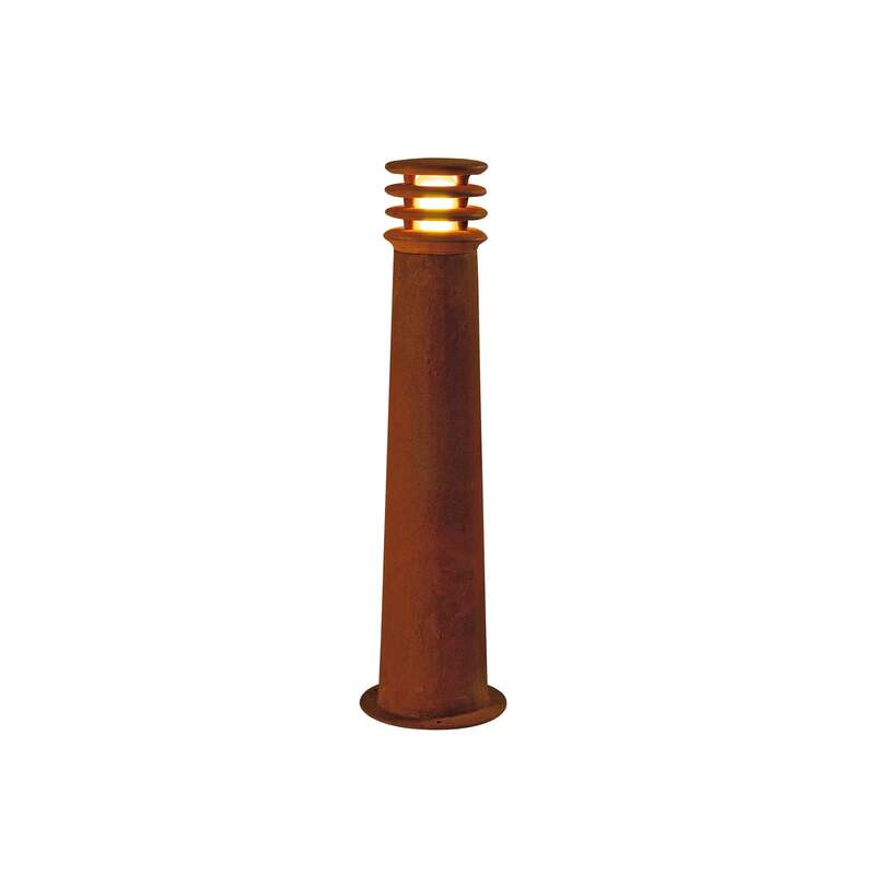 SLV Wegeleuchte Gartenleuchte Rusty LED Pollerleuchte rostfarben Stahl 70cm IP55 - 4024163090162